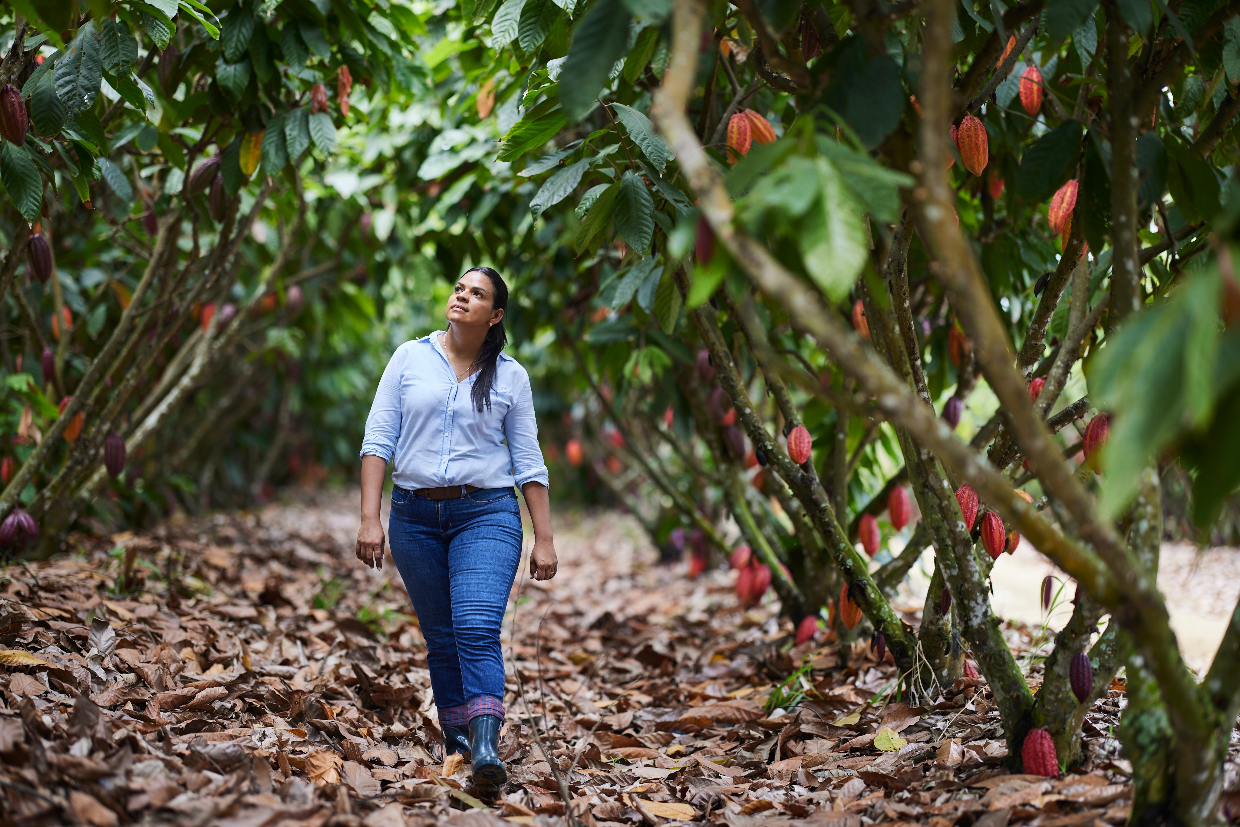 Marjorie Franco, productora, acopiadora y distribuidora de Yara